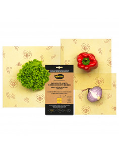 Cotton and beeswax wraps...