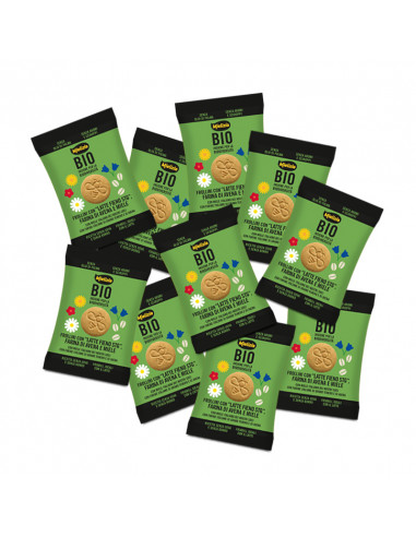 Organic shortbread biscuits with ''STG Hay...